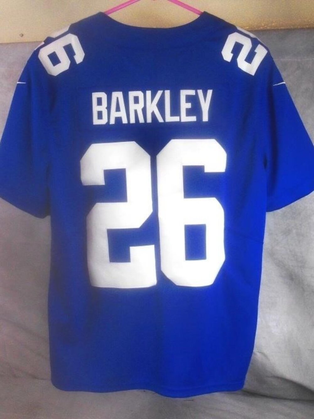 Saquon Barkley New York Giants Jersey #26 NFL On Field Game Nike Dri Fit Men L